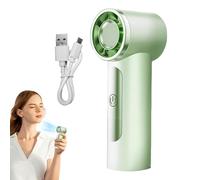 Generico Handheld Wind Fan, Personal Portable Breeze Device,1.57x3.94, Strong Wind Output, Quiet for Comfort, Ideal for Makeup, Travel, Weddings, Sports, Outdoor Activities