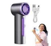 Generico Handheld Wind Fan, Personal Portable Breeze Device,1.57x3.94, Strong Wind Output, Quiet for Comfort, Ideal for Makeup, Travel, Weddings, Sports, Outdoor Activities