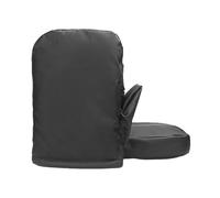 Generico Handlebar Mitts - PU Leather Windproof Gloves | Reflective, Comfortable Winter Hand Warmers, Motorcycle Handlebar Mitts for Men and Women, Cold Weather, Daily Travel, Commuting, Driving