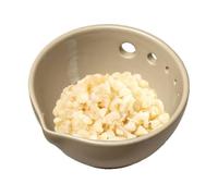 Generico Handmade Garlic Grater Bowl - Efficient Garlic Preparation, 5 Hole Resin Grinding Plate, Multi Functional Kitchen Tool | Food Grater Dish for Pasta Chocolate Ginger Lemon Cheese Salads