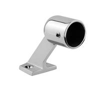 Generico Handrail Bracket - 6.6x3x3.6cm Stainless Steel | Yacht Railing Support | Round Tube Base Marine Hardware, Boat Supplies for Deck Stair Grab Rail Mount