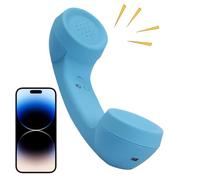 Generico Handset for Cell Phone | Retro Wireless Portable Rechargeable | Telephone Handset with Comfortable Call | for Desk Living Room School Hospital Home Office Kitchen Elderly Christmas