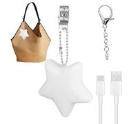 Generico Handtaschenlampe,Tragbare LED Automatische Sensor Lampe Schlüsselanhänger - Handtasche Lampe,Für Schlafzimmer Haus Bettseite Nachttisch Schreibtisch Tisch Flur Toilette