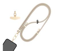 Generico Handy-Lanyard, Telefon-Tether - Verstellbarer Handygurt zum Umhängen mit Haltelaschen,Universelles Telefon-Lanyard- Telefonzubehör für Die meisten Smartphones