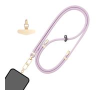 Generico Handy-Lanyard, Telefon-Tether - Verstellbarer Handygurt zum Umhängen mit Haltelaschen,Universelles Telefon-Lanyard- Telefonzubehör für Die meisten Smartphones