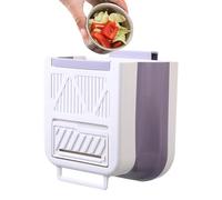 Generico Hanging Garbage Bin, Kitchen Cabinet Holder, Over Door Waste Basket with Easy Install Design, Compact Trash Container, Space Saving Style, Waste Bin for Apartment Dorm Use