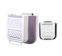 Generico Hanging Kitchen Waste Bin - Space Saving Over Cabinet Door Trash Container for Home Use | Resin Hook Mounted with Garbage, Can for Dorm Apartment Bathroom Cleaning Convenience Organizer