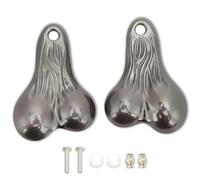 Generico Hanging Truck Balls Nuts, Simulation RC Car Decorative Bumper Ornaments for 1/10, 1/8 Scale RC Trucks & Cars (1Pair)