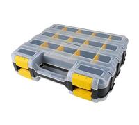 Genérico Hardware Organizer Box,34-Compartment Organizer | 12,6 x 10,6 x 3,1 pollici Hardware Parts Tool Storage - For Nuts Nails Beads Bolts Jewelry Electronic Components Garage Workshop