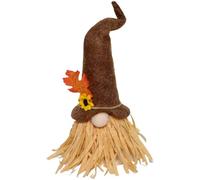 Genérico Harvest GNOME - Autumn Dwarf Doll Display Piece, Soft Textile Craft Ornament, Portable Long Lasting Accessories | Thanksgiving Seasonal Desktop Centerpiece For Holiday Dining Arrangement