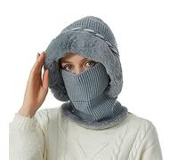 Generico Hat Hut Cappello Invernale da Donna da Uomo, Berretto Foderato in Raso Seta, Caldo Berrettos da Sci Unisex Cappellos in Maglia Slouch Beanie Capello Invernale Donna Firmato