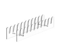 Generico Hat Organizer, Hats Display Rack, No Install Baseball Cap Stand, Space Saving Shelf with Sturdy Design for Neat Storage, Table, Closet, Cloakroom, Entryway, Dresser, 13.7x2.68x2.72 Inches