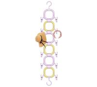 Generico Hat Storage Rack, Over-the-Door Cap Organizer, Vertical Hat Holder with Hangers & Clips, Space-Saving Design, Durable and Adjustable, for Bedroom, Entryway, Home, RV, Dorm Rooms