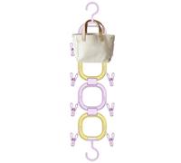 Generico Hat Storage Rack, Over-the-Door Cap Organizer, Vertical Hat Holder with Hangers & Clips, Space-Saving Design, Durable and Adjustable, for Bedroom, Entryway, Home, RV, Dorm Rooms
