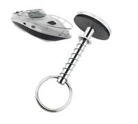 Generico Hatch Cover Pull Handle - Replacement Hatch Cover Pull Handles Quick Release | Hatchs Covers Handle Pin | Stainless Steel Boat Replacement Accessories for Men Women Boat Decks Vessels