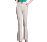 Generico Havalix AiryGrace, Women's Ultra Soft Active Stretch Drape Casual Pants, Breathable Women's Modern Stretch Pants (Beige,3XL)