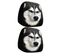 Generico Head Rest Cover For Car, Animal Headrest Cover, Dog Seat Protector