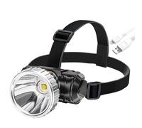 Generico Headlamp Flashlight, Waterproof Running Light, Multi-Mode Lighting with Elastic Strap, High Brightness Gear, Outdoor Headlight with Hands-Free Style, Gear for Hiking And Hunting