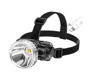 Generico Headlamp Flashlight, Waterproof Running Light, Multi-Mode Lighting with Elastic Strap, High Brightness Gear, Outdoor Headlight with Hands-Free Style, Gear for Hiking And Hunting