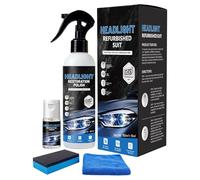 Generico Headlight Restoration Liquid - Clarity Boost 180ml, Headlight Stain Remover Fluid for Car | for Professionals Drivers Workshop Commuting Urban Riding Travel