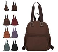 Generico Heaneutrorty Backpack, Heaneutrorty Waterproof Versatile Stylish Backpack for Women, Stylish Pack for Everyday (Brown)
