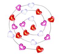 Genérico Heart String Lights - Valentine Day Heart String Lights, LED Battery Operated Romantic Strings, Valentines Decor For Indoor Outdoor | Bedroom Living Room Yard Patio Porch Trees Accessories