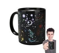 Generico Heat Changing Sensitive Mug | Heat Changing Ceramics Cup | Cool Tea Magic Color Change Cup | Reveal Mug For Hot Drinks, Ceramic Cups Gift For Boys Girls Men Women