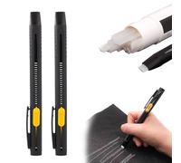 Generico Heat Erasable Fabric Markers for Sewing, Embroidery, Quilting - 0.7mm Fine Tip Erasable Fabric Marker for Tailoring, DIY Crafts, Patchwork, Refillable Ink Pens for Most Fabrics