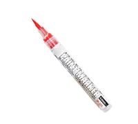 Generico Heat Resistant Paint Pen, Ergonomic Marker, 6.3x0.59 Inches Precision Tip with Cap, Durable PP Permanent Applicator, Bold Pigment Ink with Fluid Style, Art Accessory for Metal Glass Wood