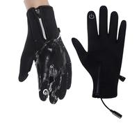 Generico Heated Gloves | Rechargeable Waterproof Heatedd Thermal Glovess | USB Electric Hand Warmer Mittens for Women Men Outdoor Cycling Running Skiing Mountaineering Winter Cold Weather
