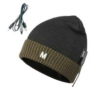 Generico Heated Hat - Heated Hat for Men, Beanie Hats | Windproof Warm Thick Comfortable cap | Windproof Cycling for Skiing Hiking Working Snowboarding Sports Sledding Cycling