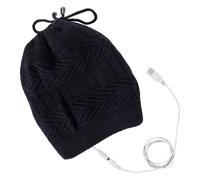 Generico Heated Hat - USB Rechargeable 2-in-1 Warm Beanie | Winter Scarf Neck Warmer for Men And Women, Heated Hat for Outdoor Activities, Commuting, Camping, Skiing, And Cold Climates