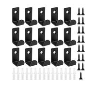 Generico Heavy Duty Coat Hooks - 15 Pieces Screw Mount Coat Hanger Hooks