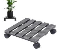 Generico Heavy Duty Plant, Wheeled Planter Stand, Tray with Smooth Casters, Large Rolling Garden Tray, Outdoor Indoor Cart with Modern Design, for Yard Terrace 11.81x11.81x2.95inch
