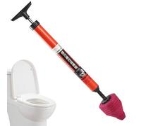 Generico Heavy Duty Toilet Plunger - 66x10cm Toilet Suction Tool | Sewer Pipe Cleaner PVC | Strong Unclogging Tool | Bathroom Plumbing Accessory | Home, Hotel, Restaurant, Restroom Use