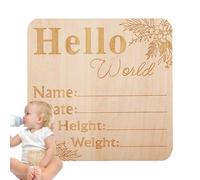 Generico hell0 w0rld newb0rn Sign | Beautiful babby Announcement Sign
