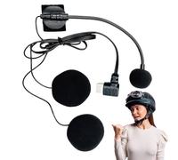 Generico Helmet Microphone, Portable Motorcycle, 0.15x5.5in Noise-Cancelling, High-Definition Audio, Waterproof Half-Face Design for Type-C Plug Headphones, Interviews, Vlogging