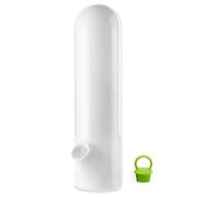 Generico Herb Keeper Pod, Transparent Fresh Saver, 9.65x2.56in Herb Preserver Container, Glass Storage Vessel, Portable Keeps Greens for Cilantro, Parsley, Kitchen, Pantry