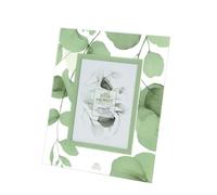 Generico HERVIT ART.29285 CORNICE VETRO BOTANIC VERDE 18X22CM