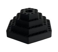 Generico Hex Bit Organizer Box - 4.8MM Screwdriver Tips Holder | Portable Hex Bit Storage with Easy Access Design, Lightweight Tool Case for Electric Drills Screwdrivers Garage Construction