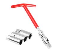 Generico Hex Socket Wrench - Auto T Handle Plug Wrench Tool | Grip Plug Socket Disassembly Tool for Lawn Mowers, Motorcycles, RVs, Small Motor Vehicles