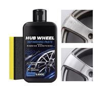 Generico High Gloss Tire Paste, Wheel Shine Renewal Balm Kit, 100g Cream with Sponge Applicator, Car Detailing Paste, Tire Care with Mirror Style, Polishing Pastes for Automotive Garage