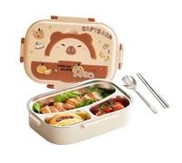 Generico High-quality stainless steel: Made from premium stainless steel that is rust-resistant, durable, and safe for storing hot or cold meals, perfect for everyday lunch, picnic, or travel use