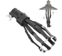 Generico High Reach Light Bulb Changer - Quick Remover Tool | Telescopic Extension Pole Grabber - Portable Tall Ceiling Extractor For Broken Bulbs, Home Shop Accessories, 12ft Adjustable,