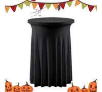 Generico High Top Table Cloths - Spandex High Top Tables Covers Stretch Fit Design, Resistant Fabric, Tabletop Protector Cover, Cocktail Table Cover | Event Tables Linen For Home Party