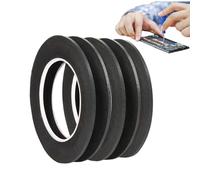 Genérico High Viscoşity Curved Adhesîve Strips - 5 Pack Thick Black Double Sided Tape For Mobile Phone Screen Repair, Düstprir, LCD, Phone Repair Adhesive Tape For Tablets, Laptops, Smartphone