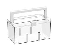 Generico High Visibility Card Deck Vault - Transparent Full Enclosure Storage, Sealed Organizer for Trading Cards, Collector Item with Secure Latch, Sports Card Storage Box, Essential Protection