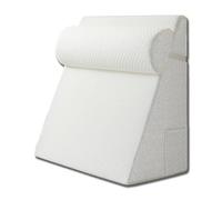 Generico Hiquo Wedge Pillow,Hiquo Wedge Pillow Sleep Apnea,4-in-1 Versatile Wedges Pillows,Comfortable Support for Your Head Back, Legs and Knees (White)