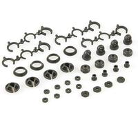 Generico HLNA0089 Kit Revisione Ammortizzatori in Plastica per Dominus | Ricambio Originale, Per Automodelli RC, Set Completo, Componenti Ammortizzatori, Codice HLNA0089