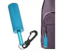 Generico Hochet Plongée Sous Marine - Shaker Alu 11cm, Signal Sonore Bruit Cloche Balle Acier, Accessoire sécurité Communication Kit, Clip Crochet Rapide Attache Gilet | pour Instructeur Guide